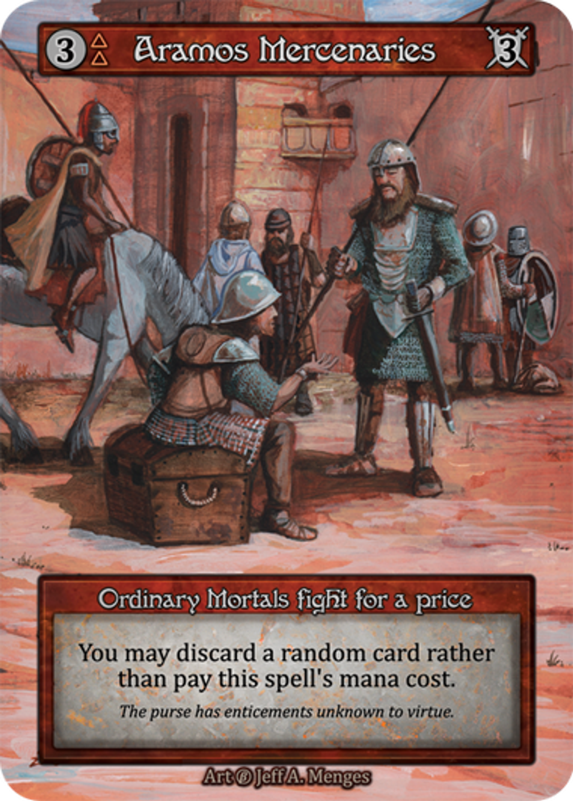 Aramos Mercenaries — Beta — Sorcery: Contested Realm