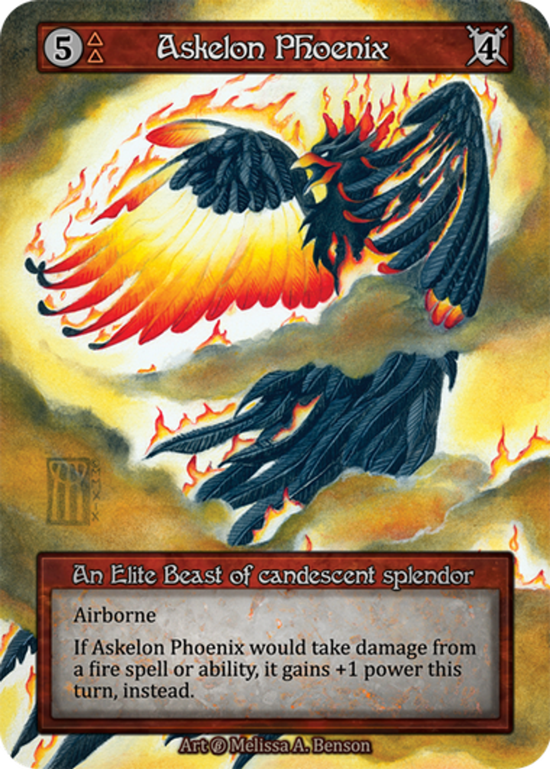Askelon Phoenix — Beta — Sorcery: Contested Realm