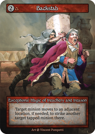 Backstab — Beta — Sorcery: Contested Realm