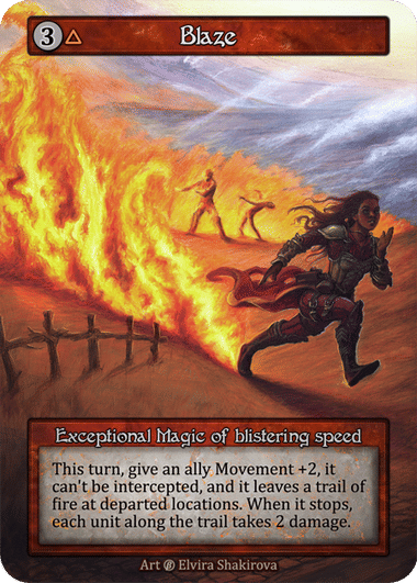 Blaze — Beta — Sorcery: Contested Realm