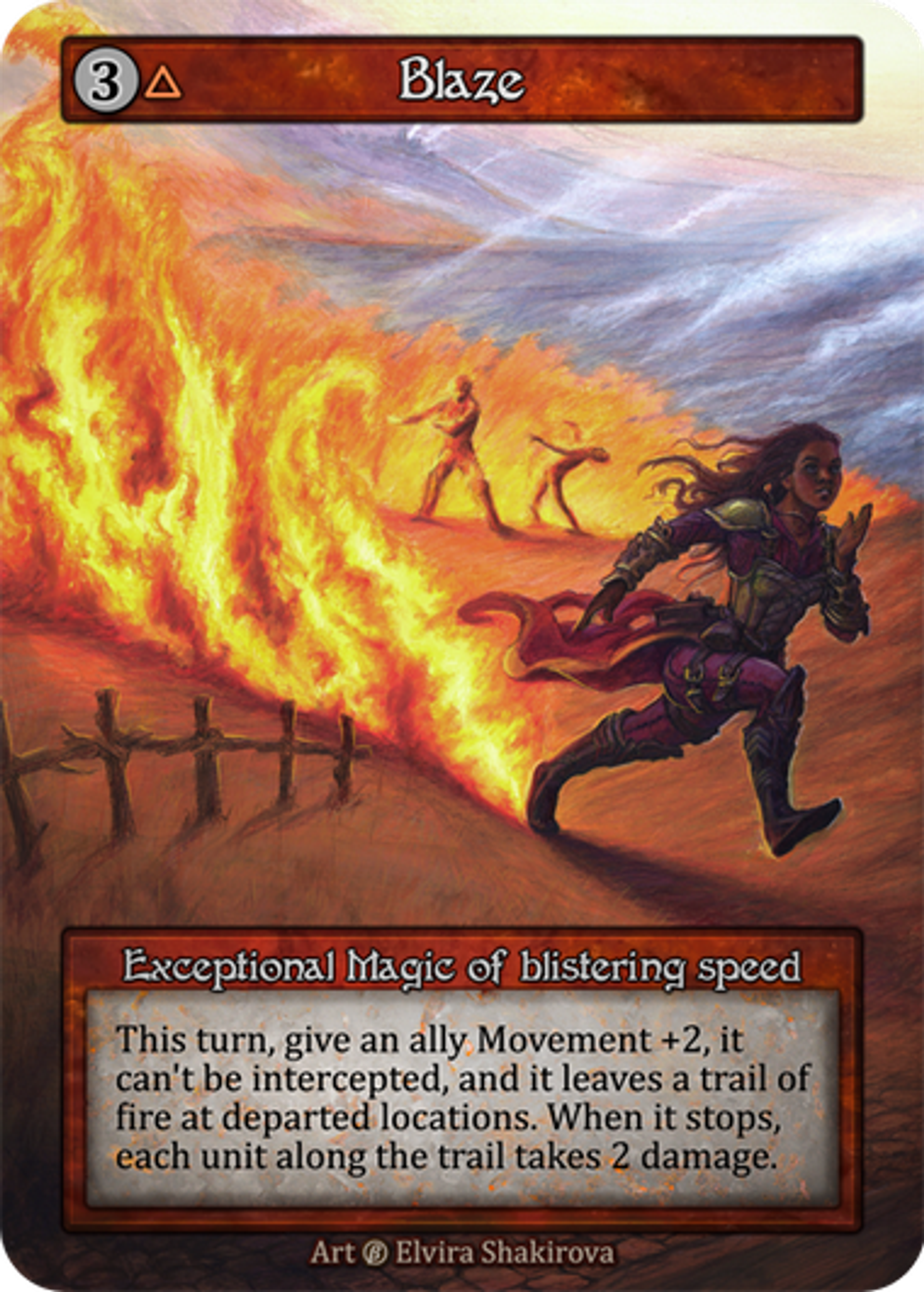 Blaze — Beta — Sorcery: Contested Realm