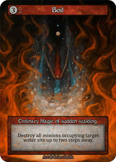 Boil — Beta — Sorcery: Contested Realm