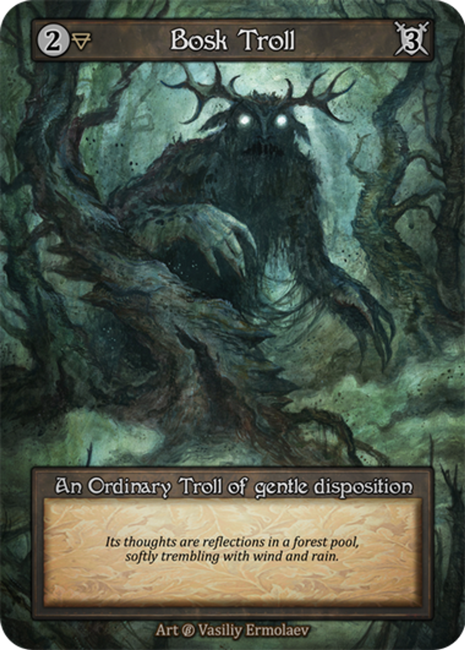 Bosk Troll — Beta — Sorcery: Contested Realm