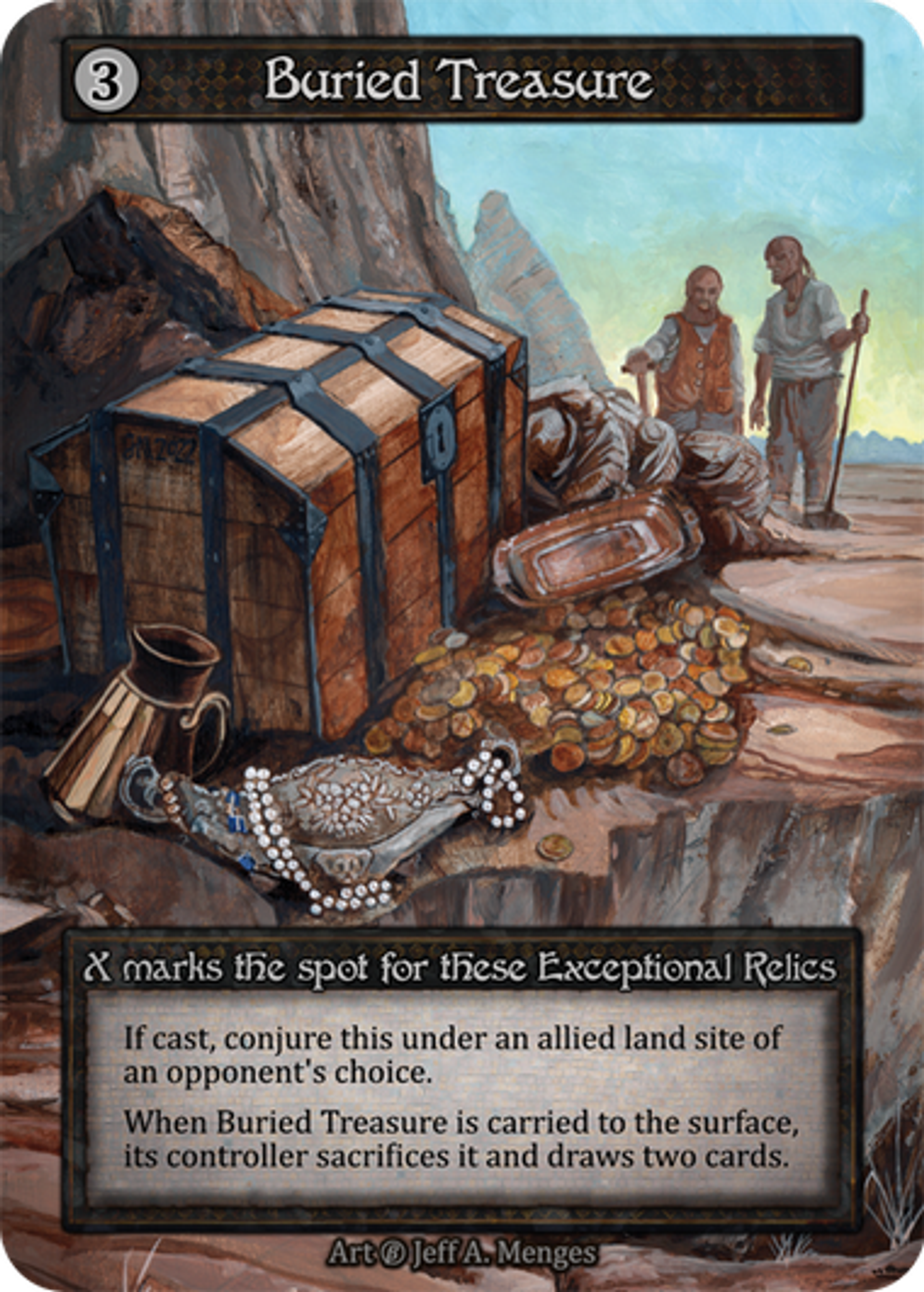 Buried Treasure — Beta — Sorcery: Contested Realm