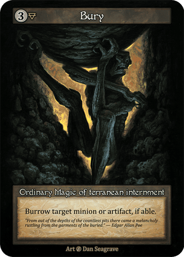 Bury — Beta — Sorcery: Contested Realm