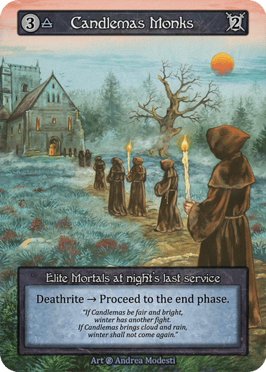 Candlemas Monks — Beta — Sorcery: Contested Realms