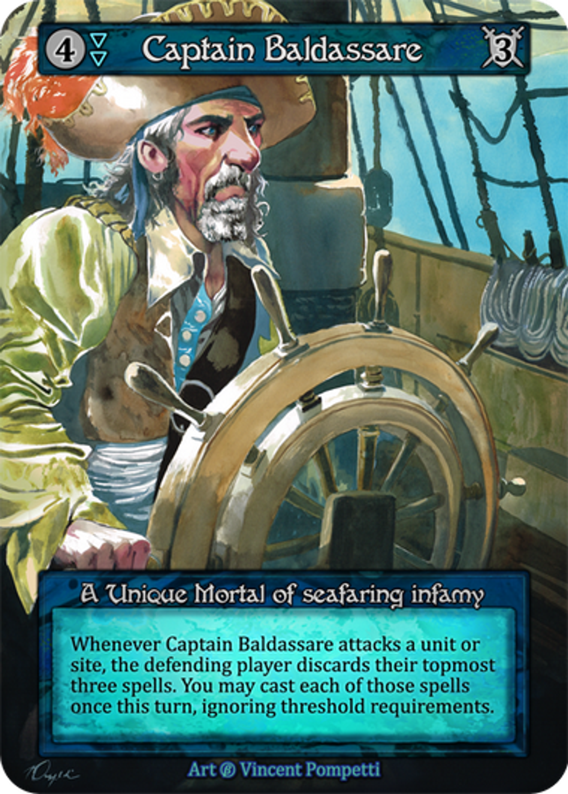 Captain Baldassare — Beta — Sorcery: Contested Realm