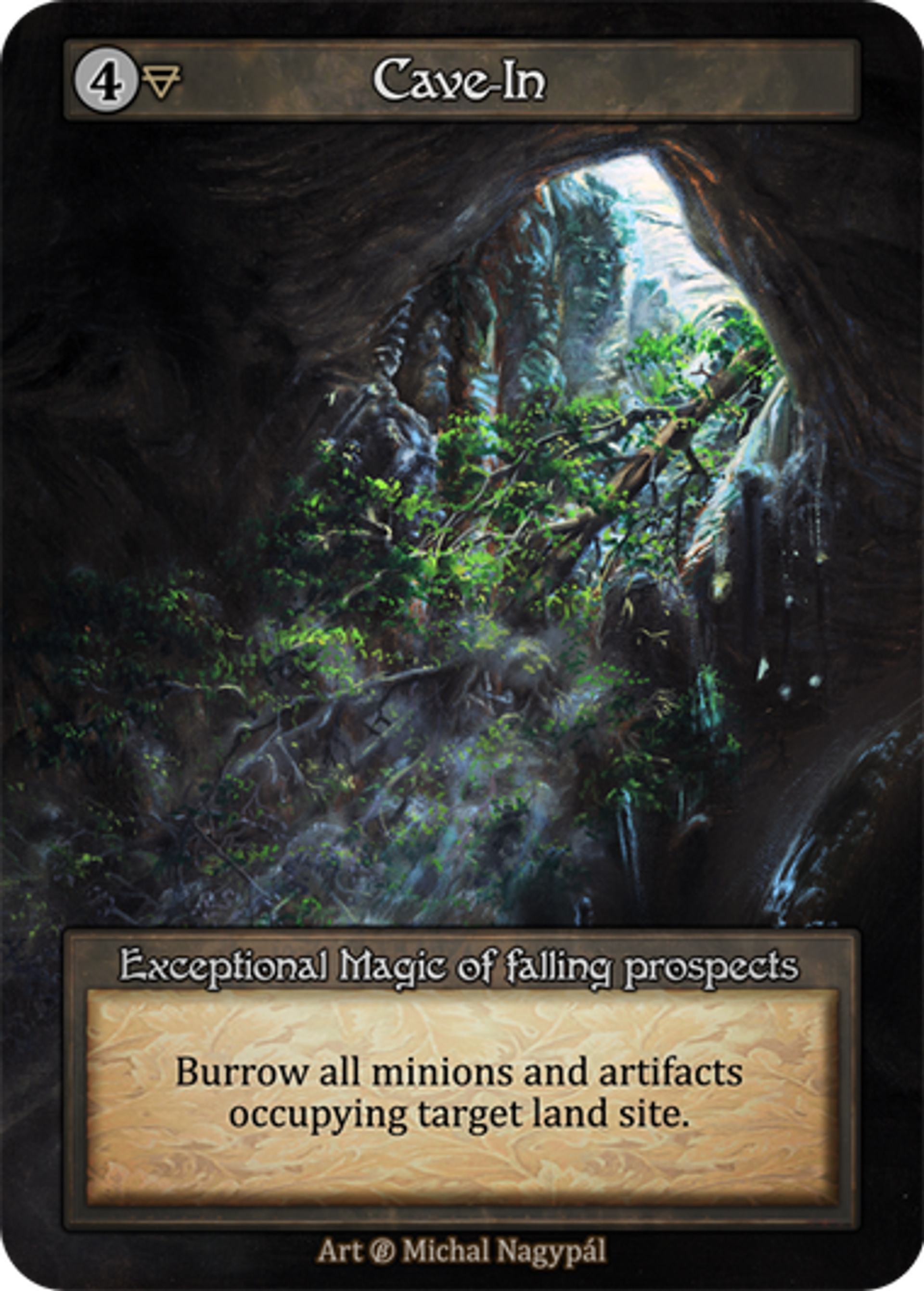 Cave-In — Beta — Sorcery: Contested Realm