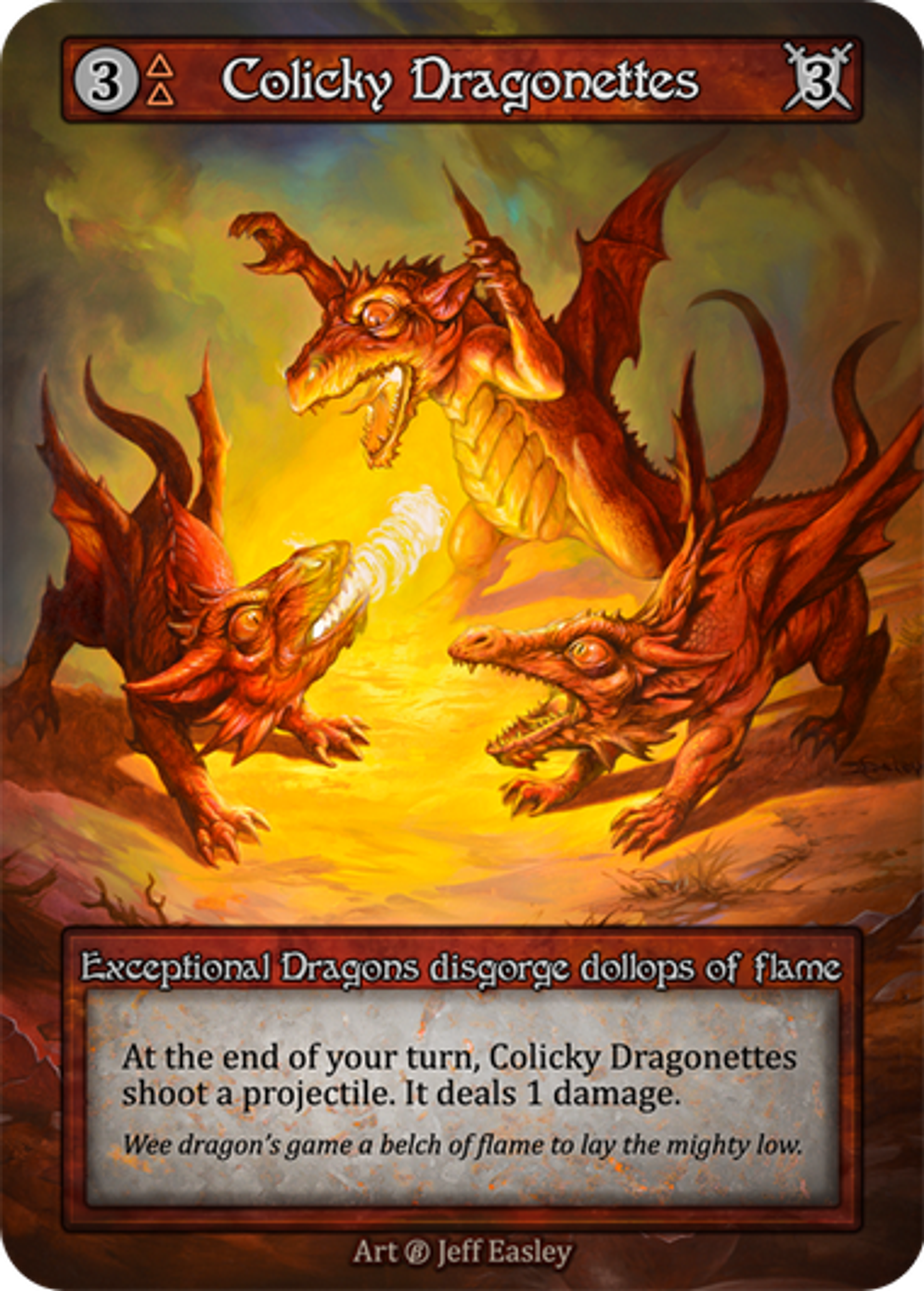 Colicky Dragonettes — Beta — Sorcery: Contested Realm