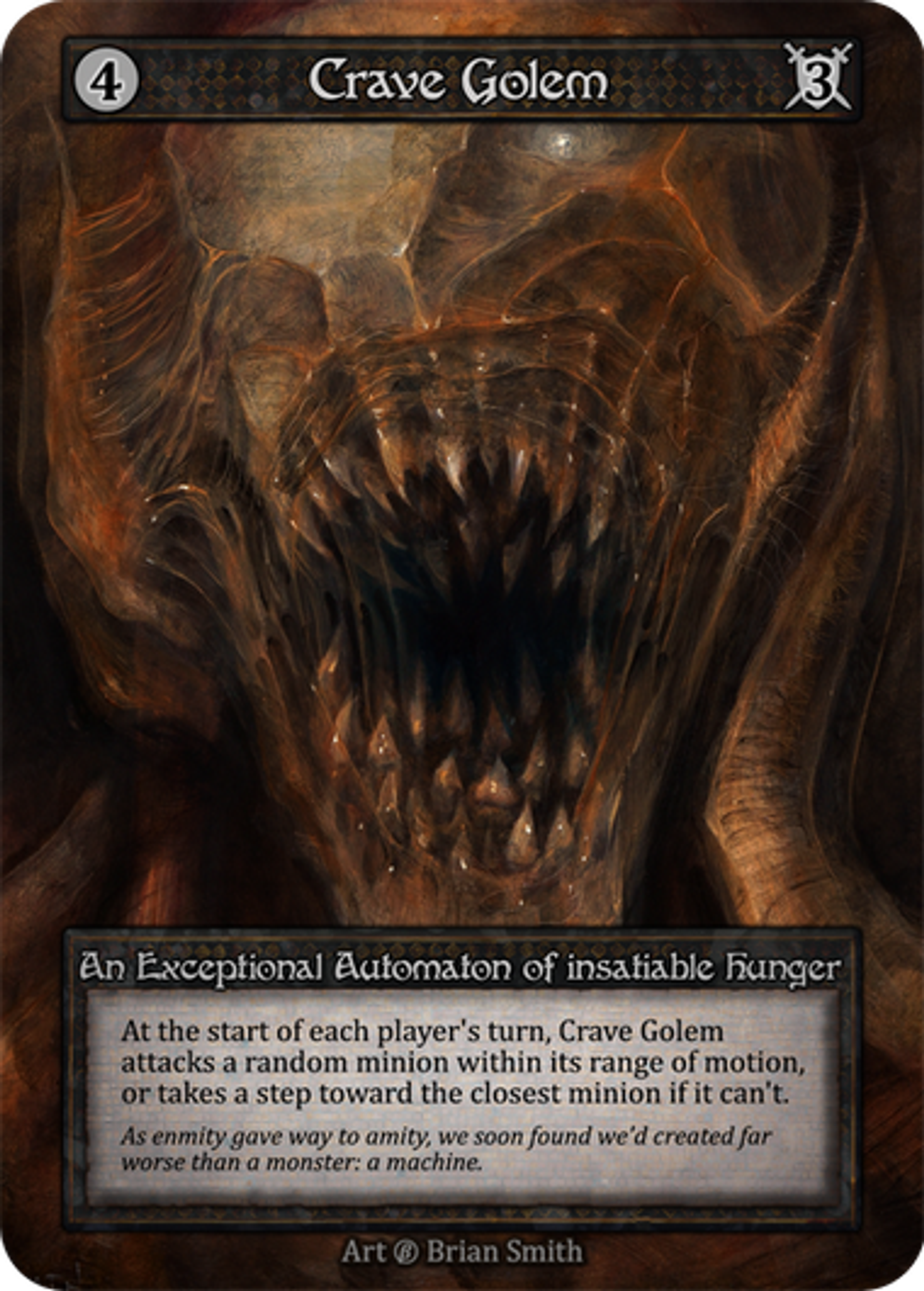 Crave Golem — Beta — Sorcery: Contested Realm