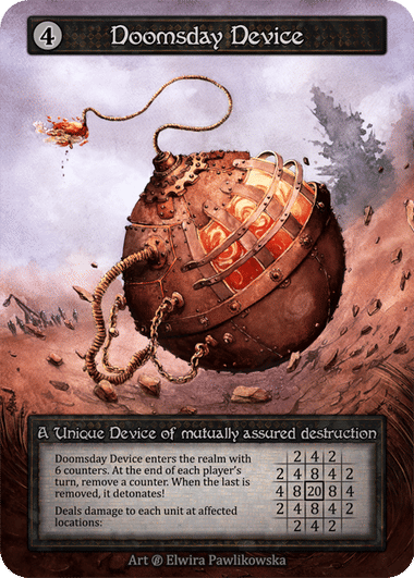Doomsday Device from Beta - Sorcery: Contested Realm