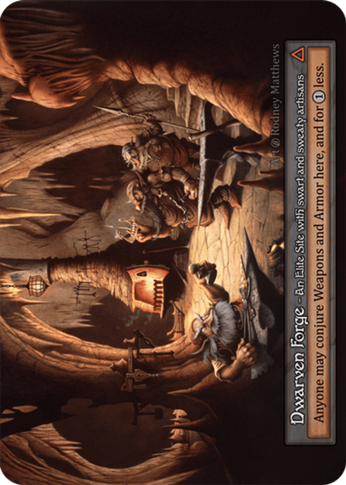 Dwarven Forge from Beta - Sorcery: Contested Realm
