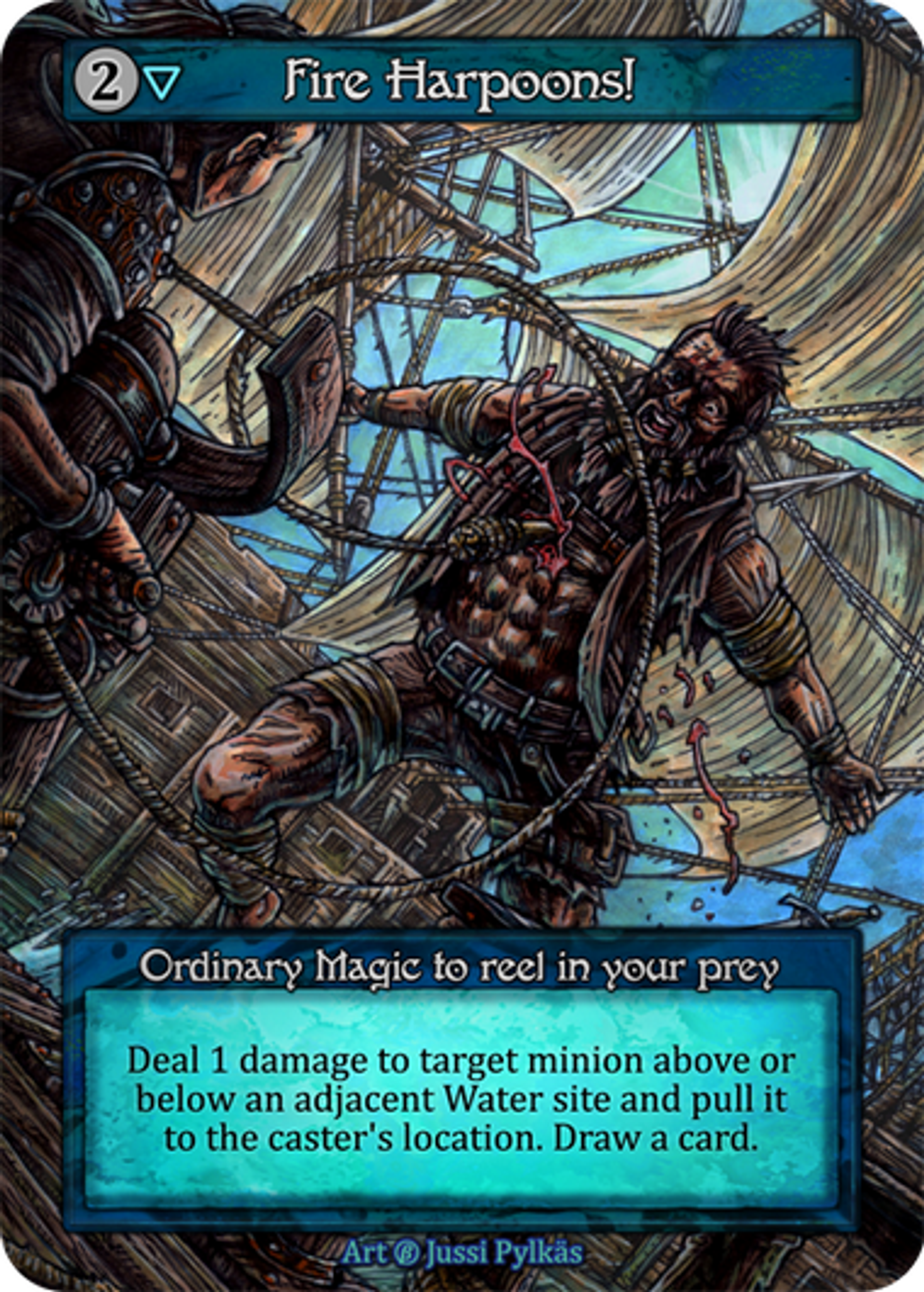 Fire Harpoons! — Beta — Sorcery: Contested Realm
