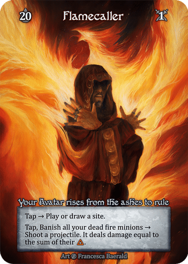 Flamecaller — Beta — Sorcery: Contested Realm