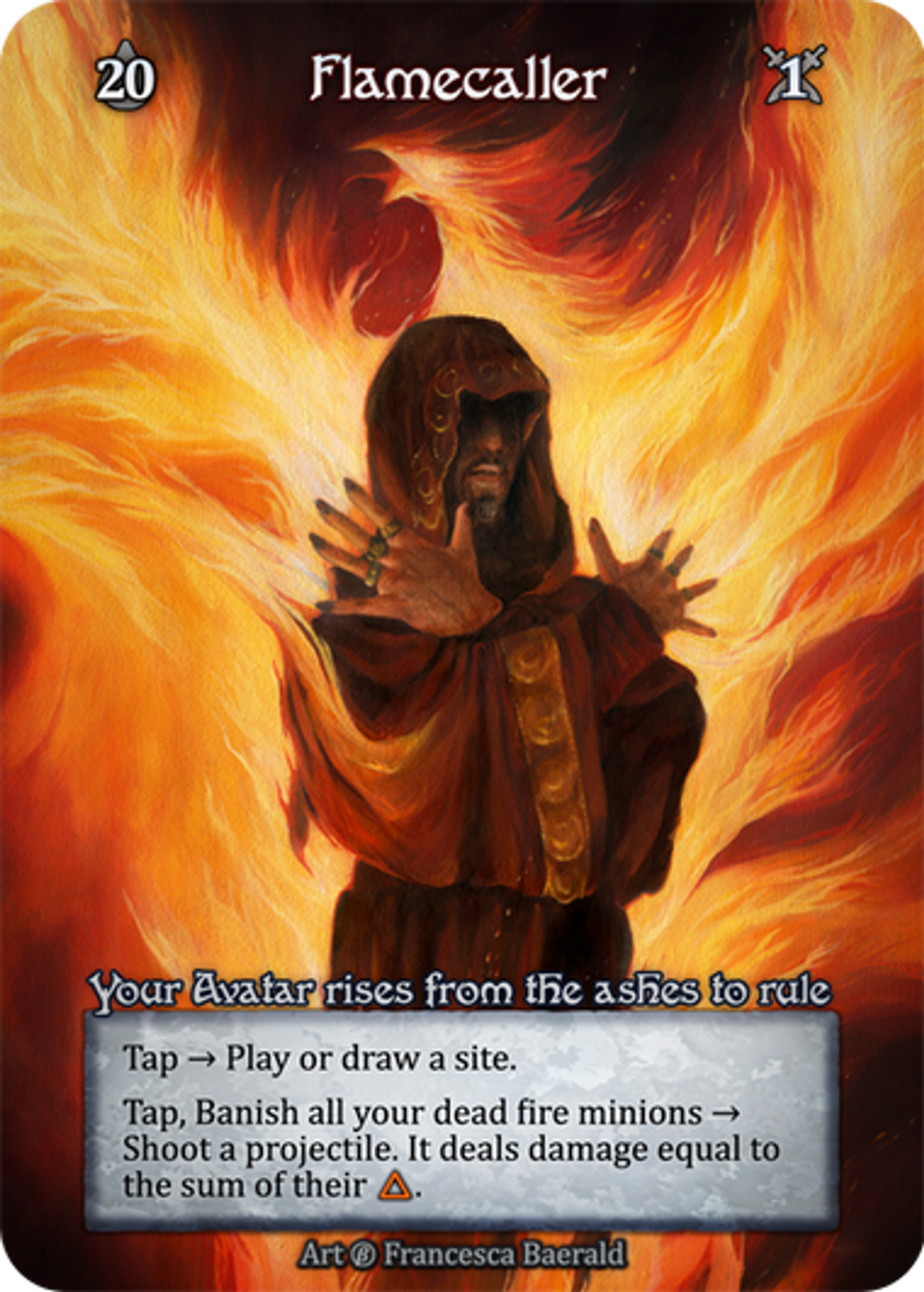Flamecaller — Beta — Sorcery: Contested Realm