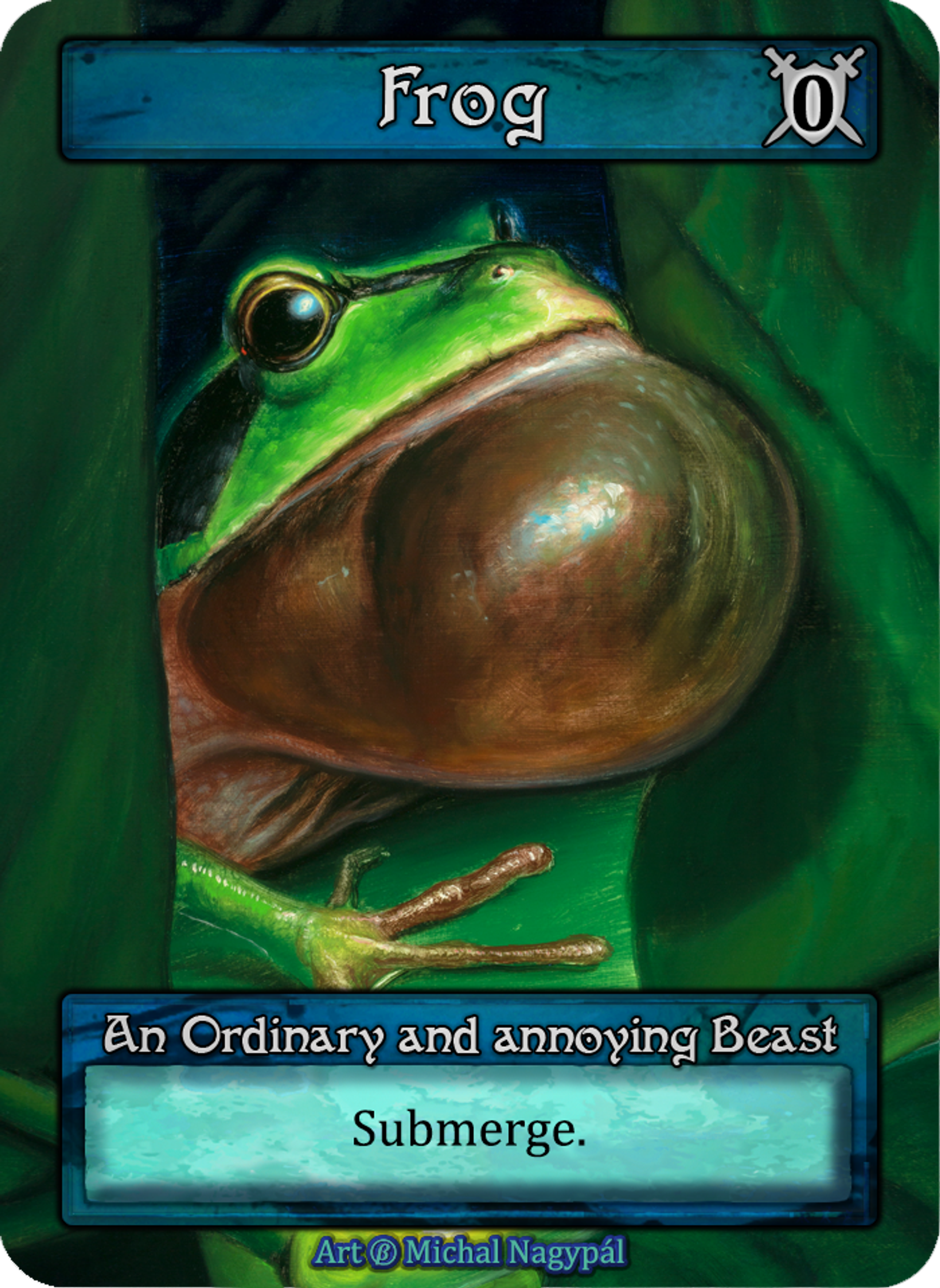 Frog (Green) — Beta — Sorcery: Contested Realm