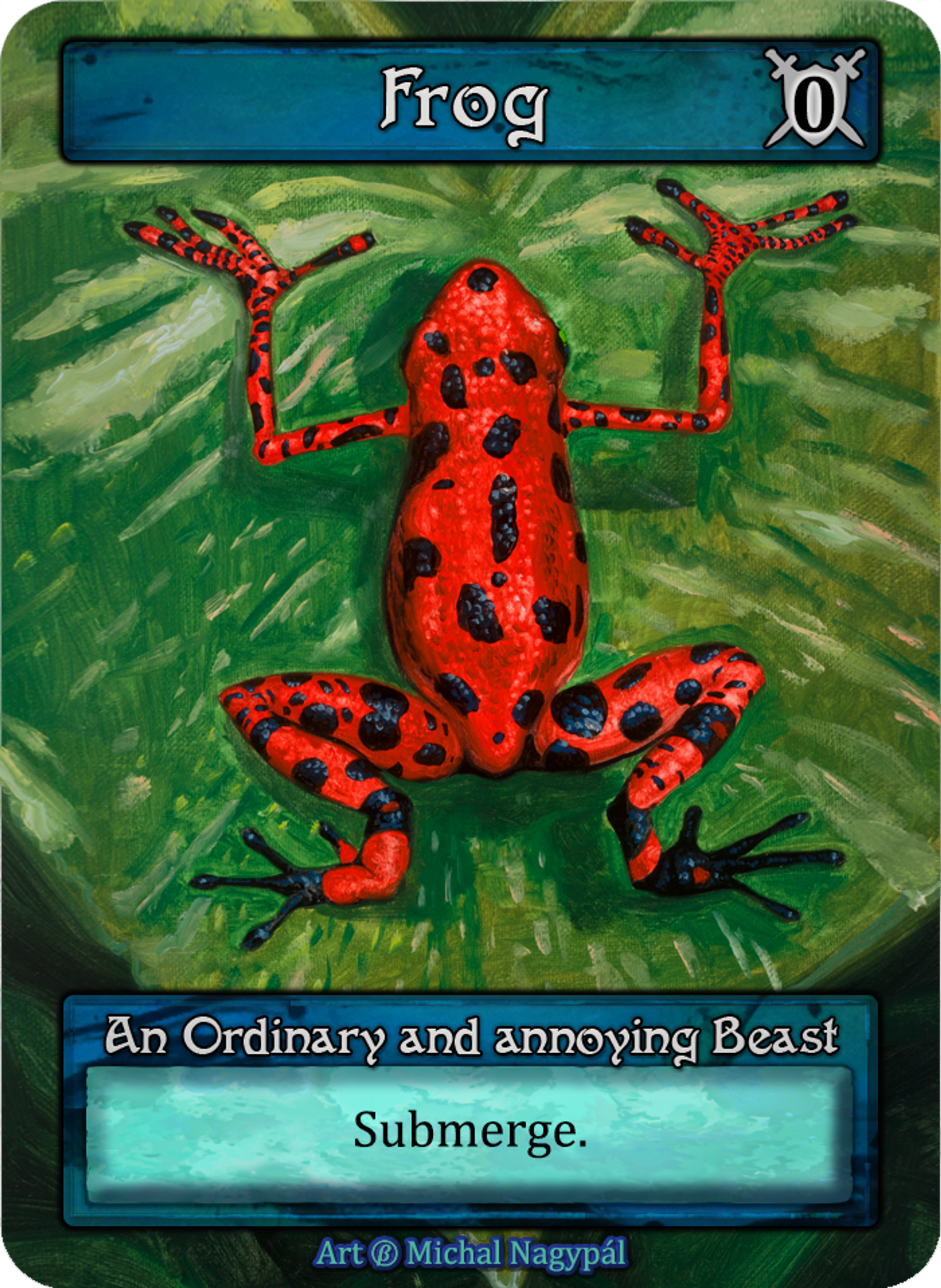 Frog (Red) — Beta — Sorcery: Contested Realm
