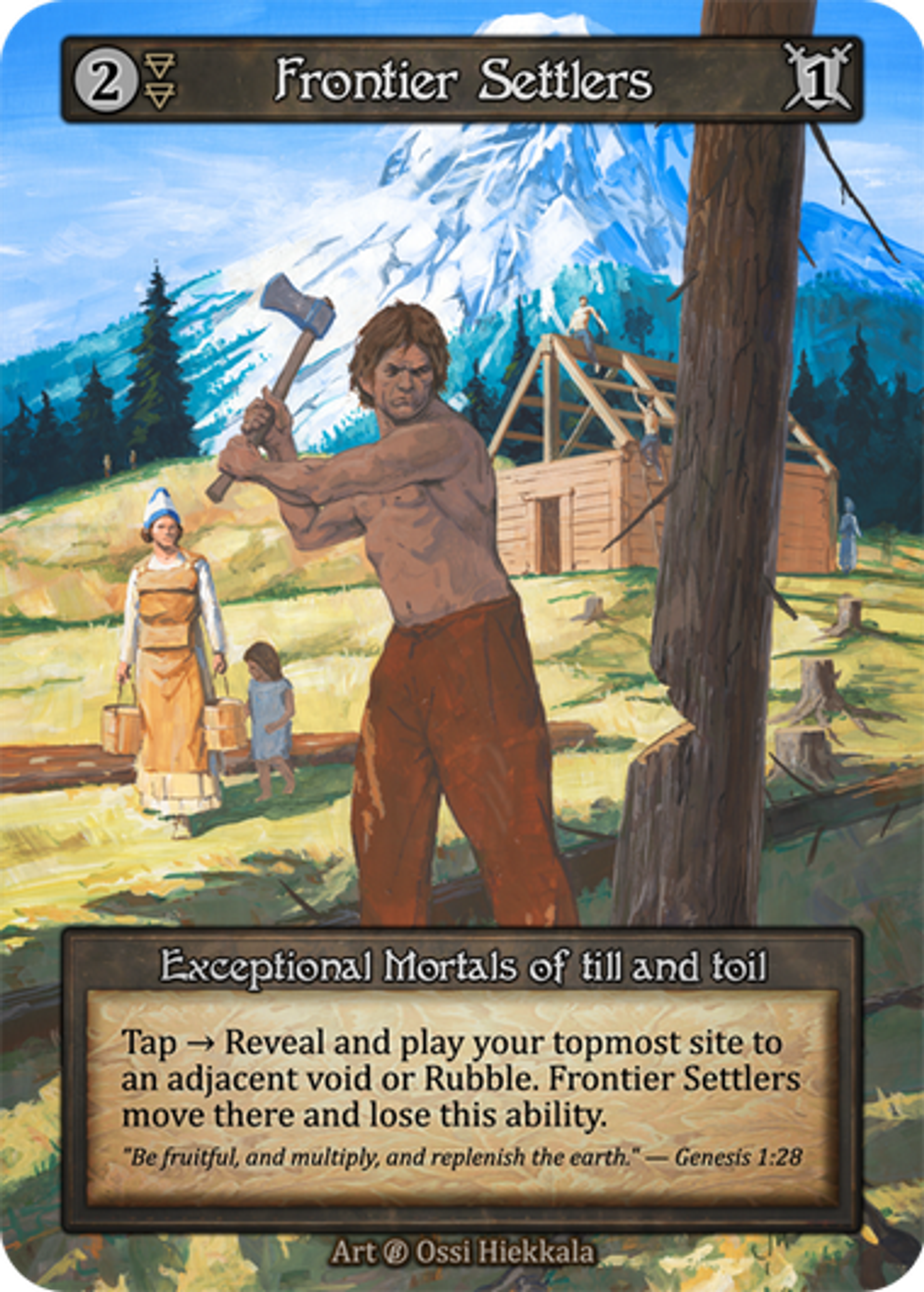 Frontier Settlers — Beta — Sorcery: Contested Realm