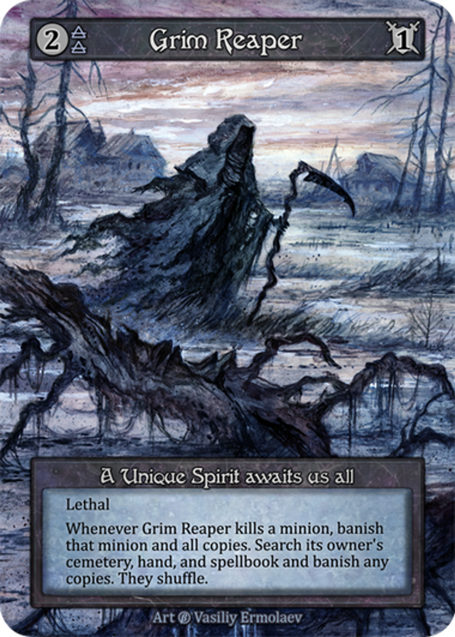 Grim Reaper — Beta — Sorcery: Contested Realms