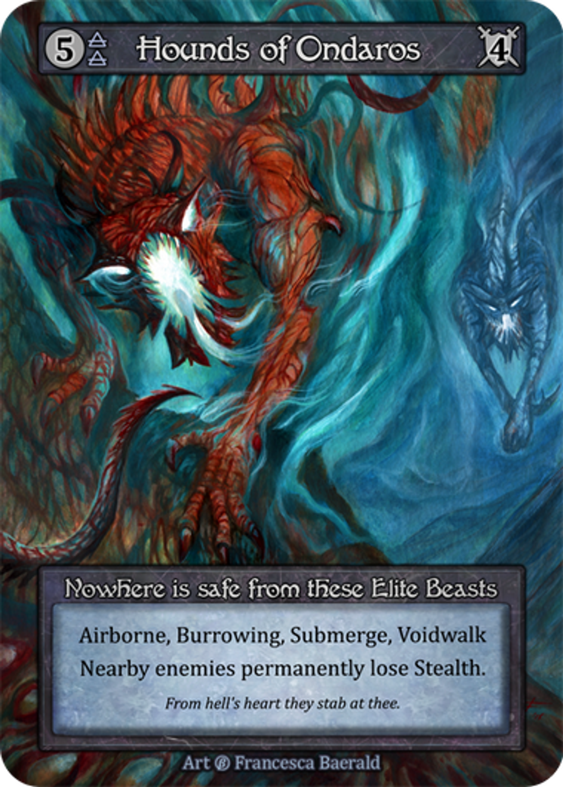 Hounds of Ondaros — Beta — Sorcery: Contested Realms