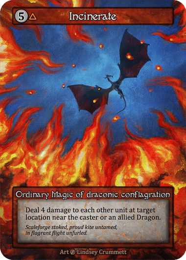 Incinerate — Beta — Sorcery: Contested Realm