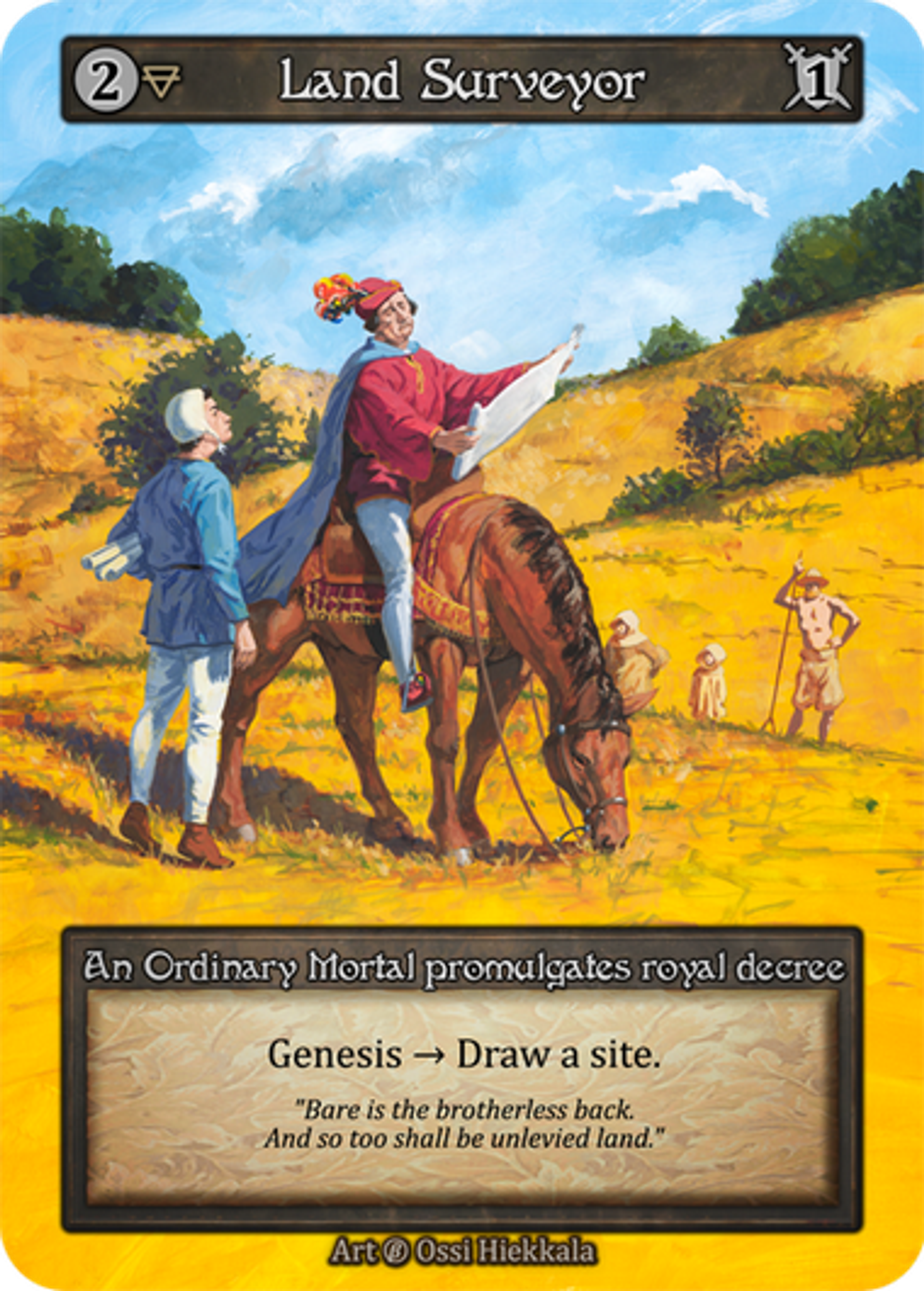 Land Surveyor — Beta — Sorcery: Contested Realms