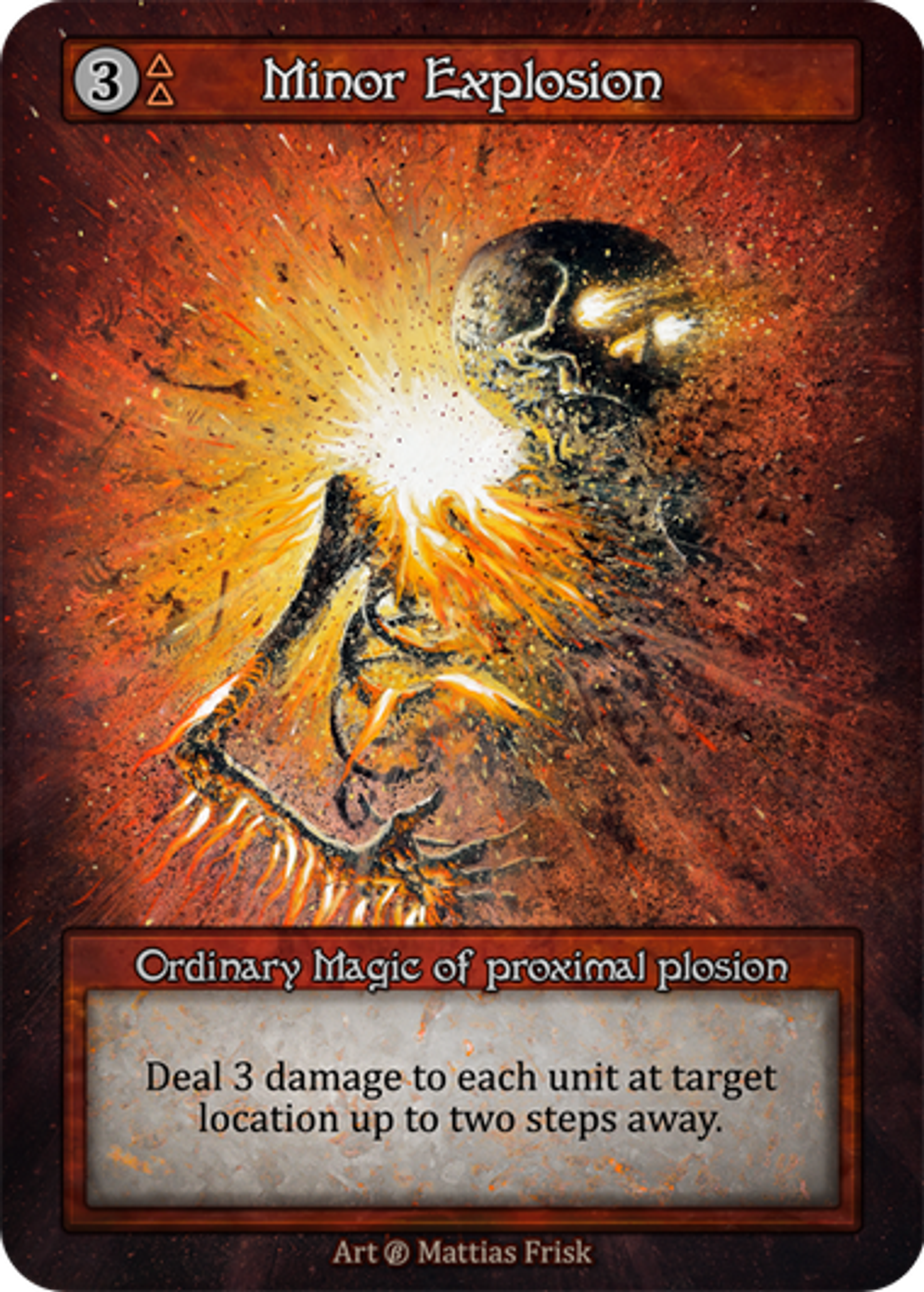 Minor Explosion — Beta — Sorcery: Contested Realms
