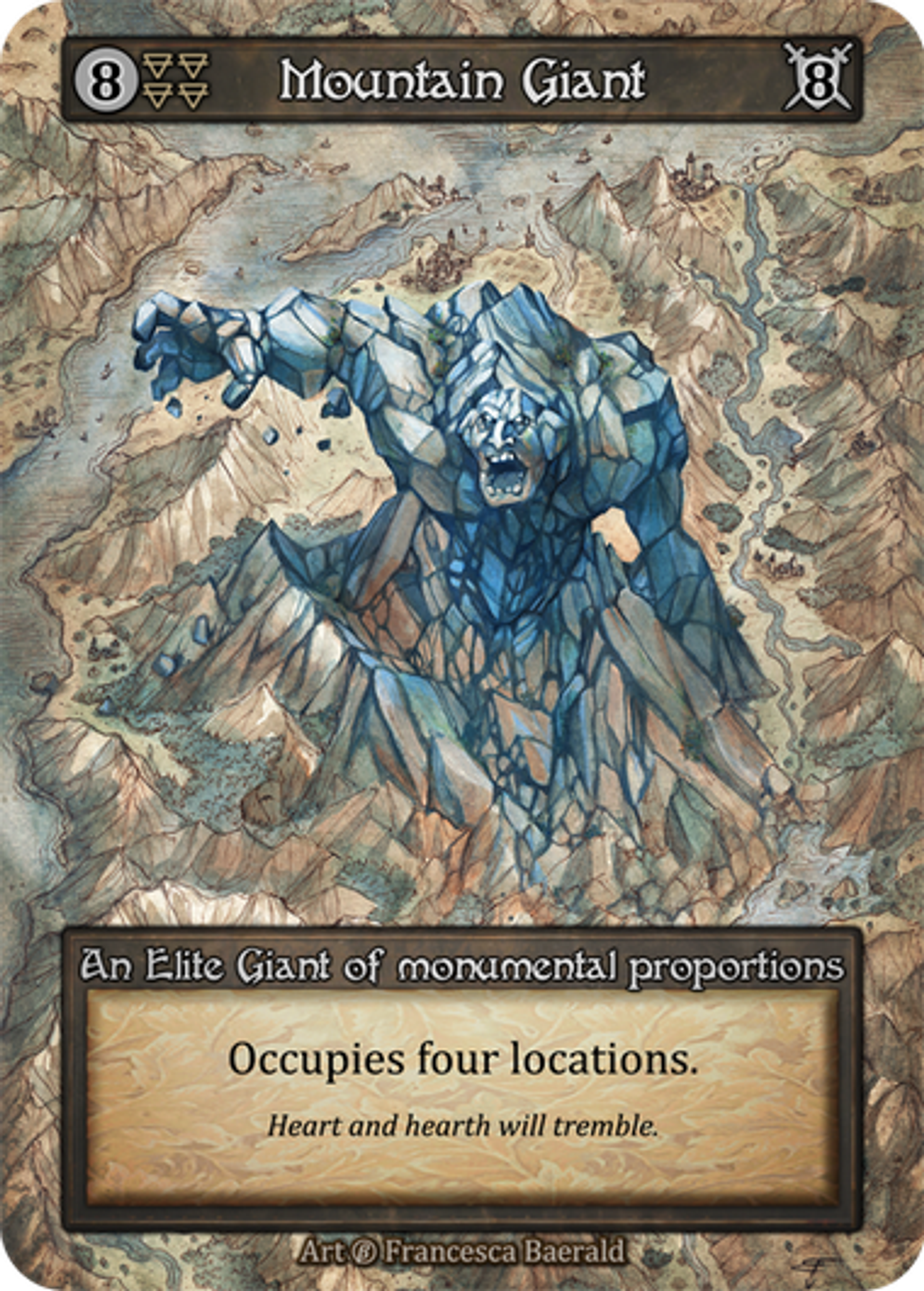 Mountain Giant — Beta — Sorcery: Contested Realms