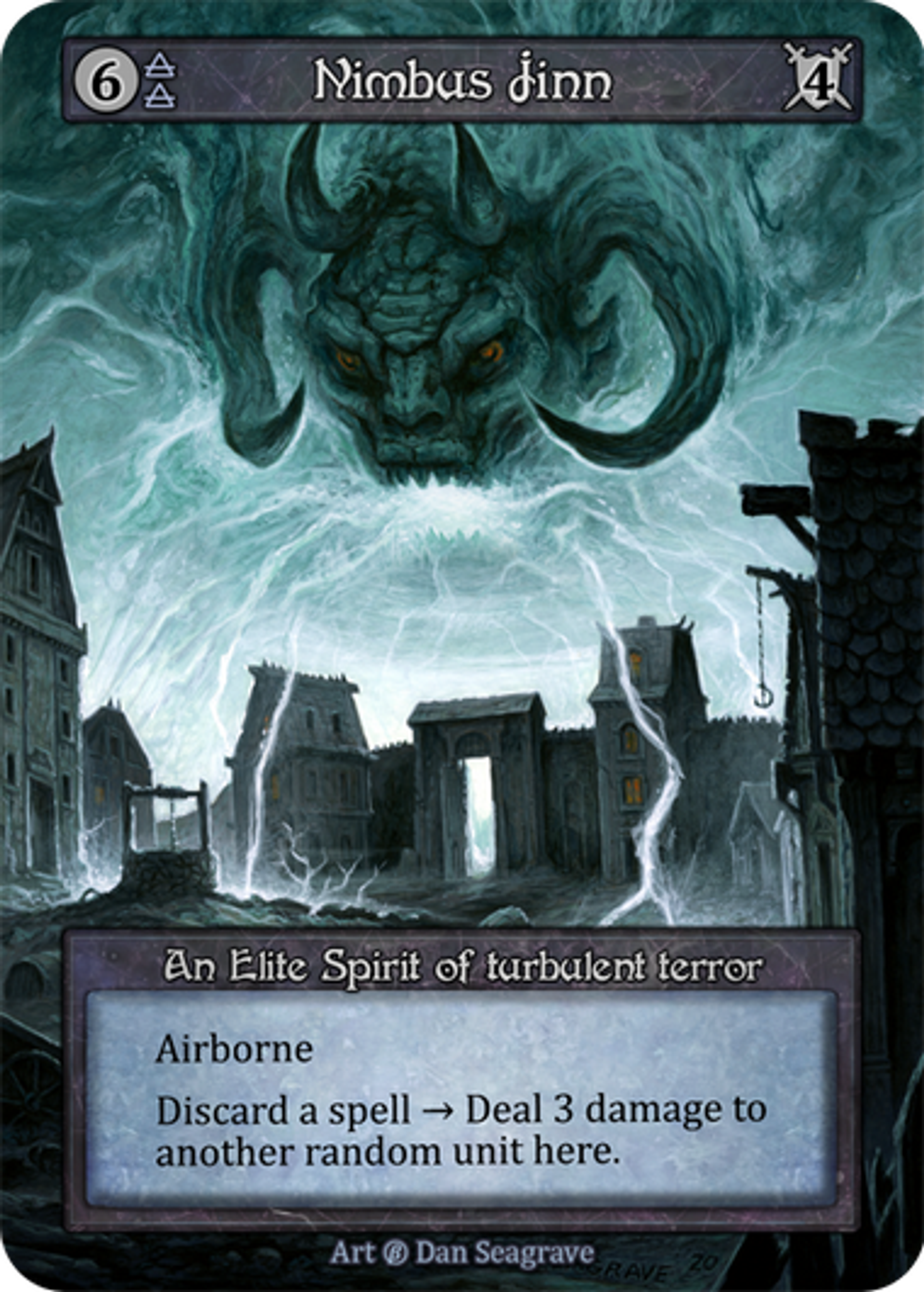Nimbus Jinn — Beta — Sorcery: Contested Realms