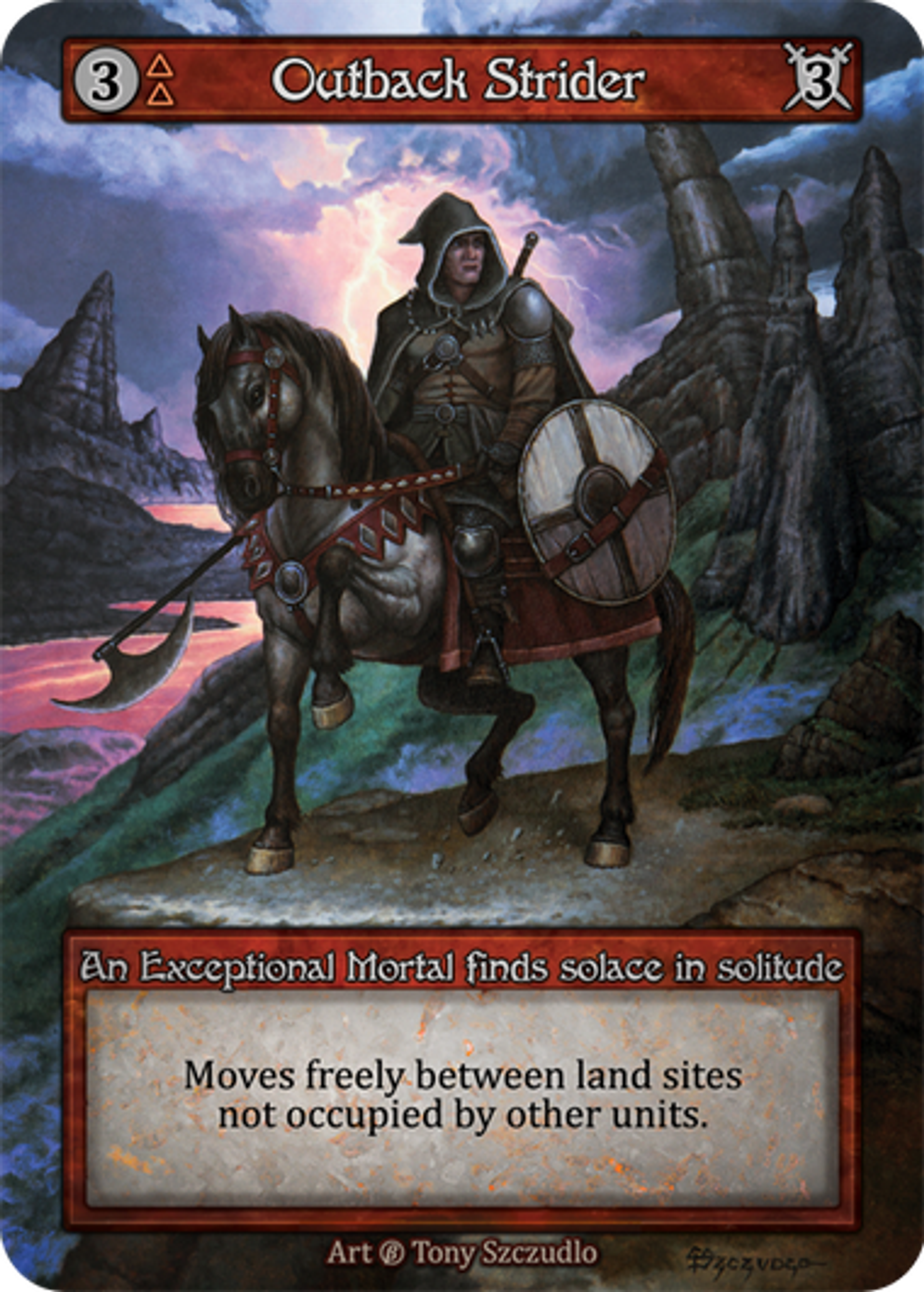 Outback Strider — Beta — Sorcery: Contested Realms