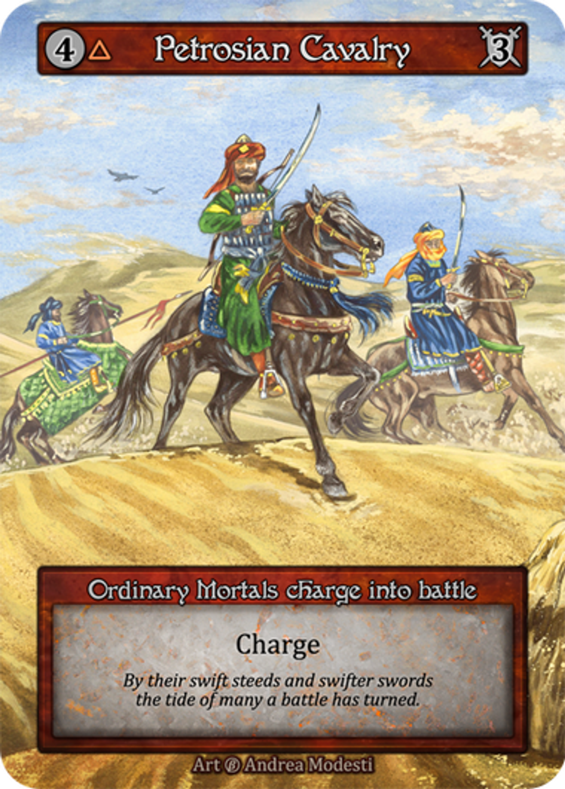 Petrosian Cavalry — Beta — Sorcery: Contested Realms