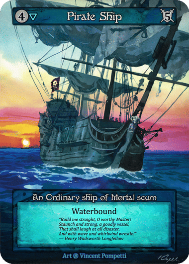 Pirate Ship — Beta — Sorcery: Contested Realm