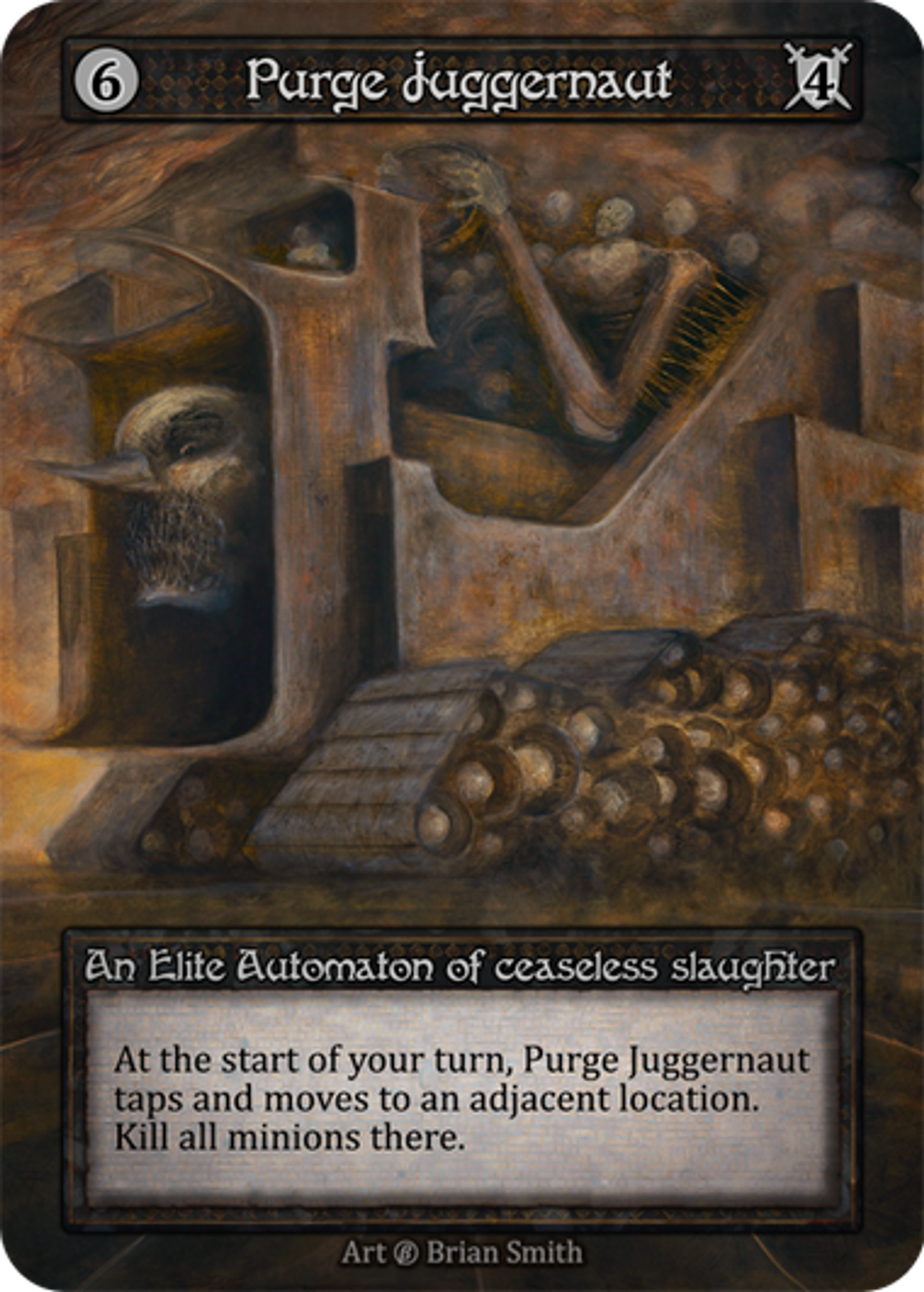 Purge Juggernaut — Beta — Sorcery: Contested Realms