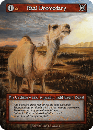 Raal Dromedary — Beta — Sorcery: Contested Realm