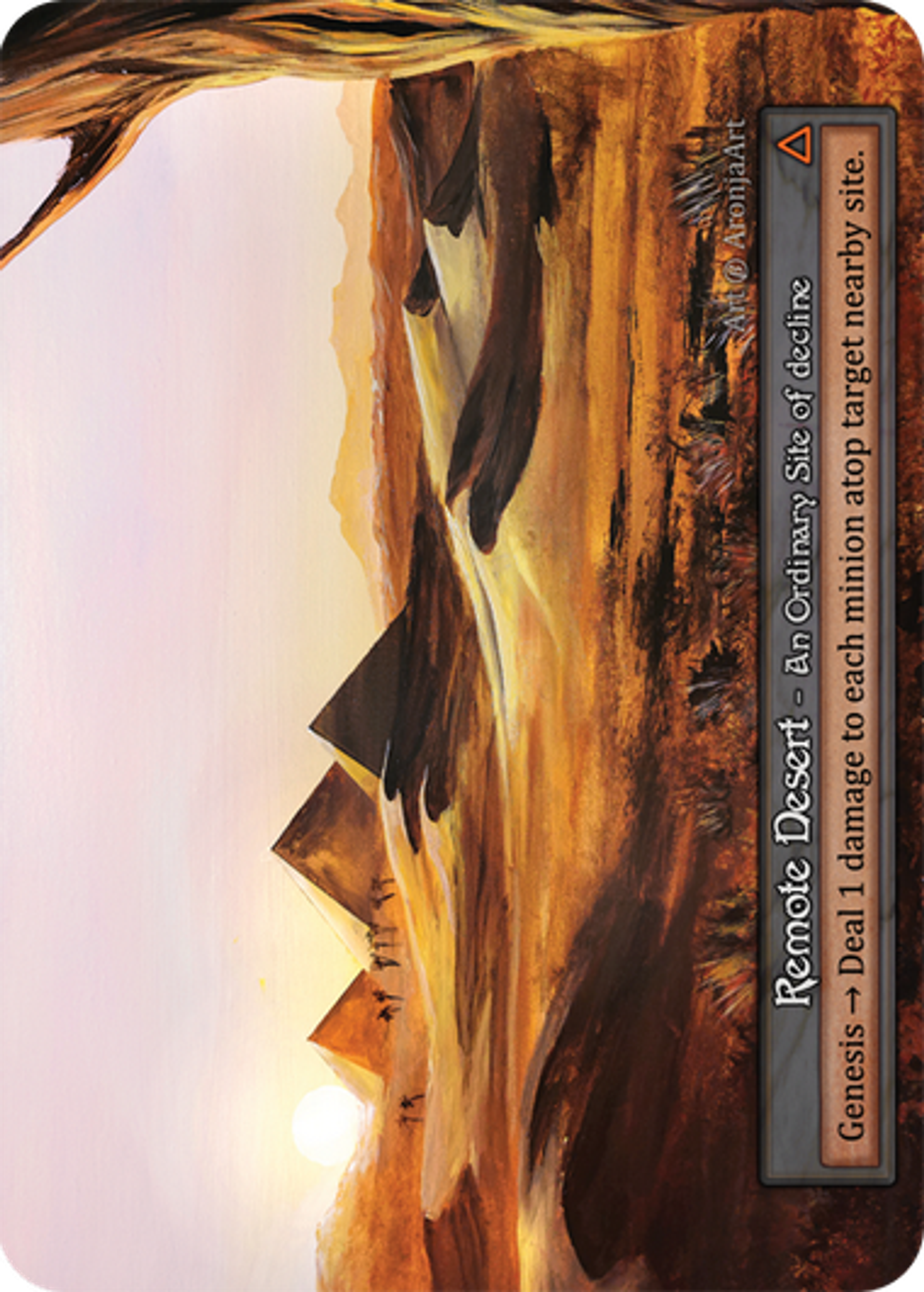 Remote Desert — Beta — Sorcery: Contested Realm