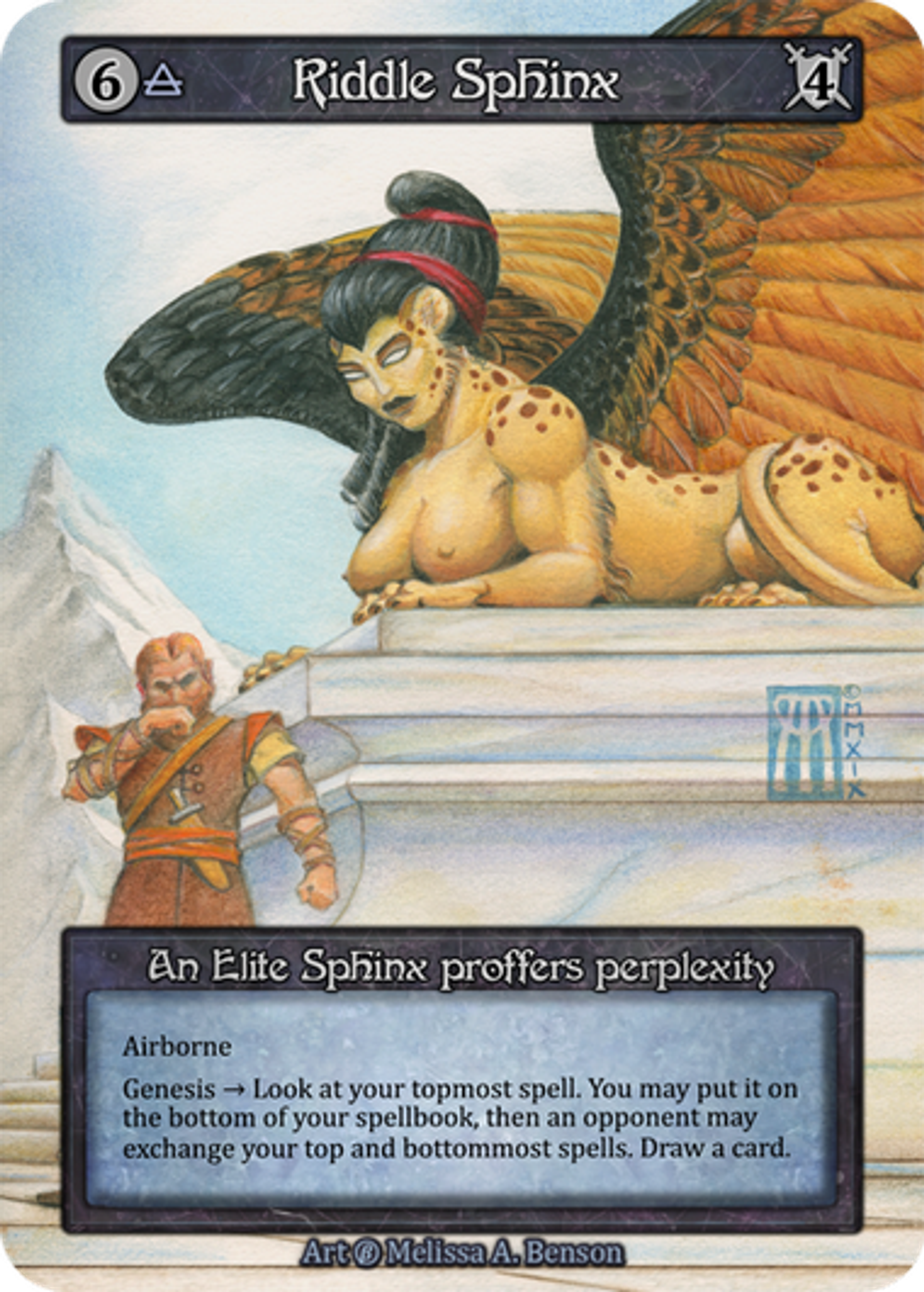 Riddle Sphinx — Beta — Sorcery: Contested Realms
