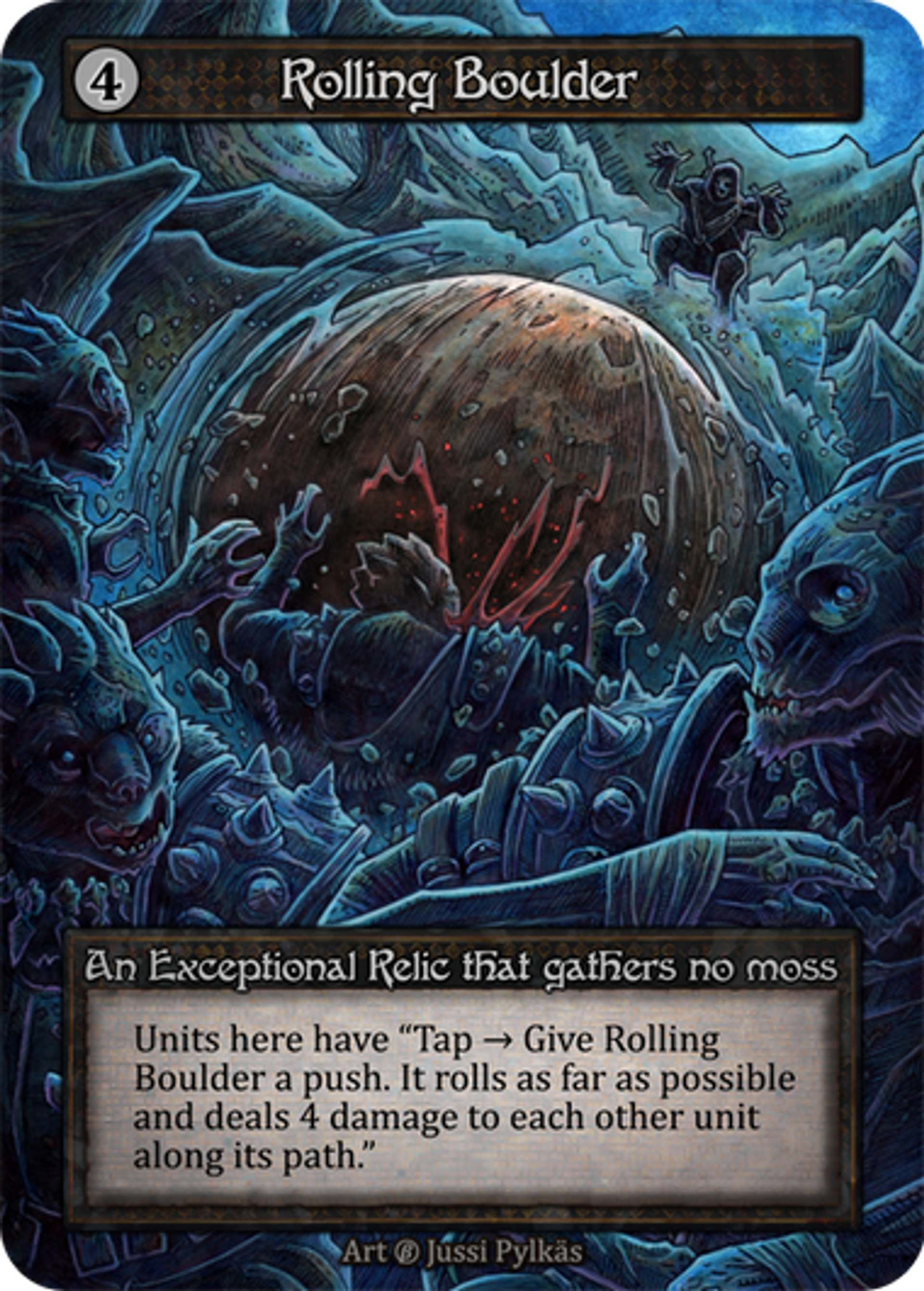 Rolling Boulder — Beta — Sorcery: Contested Realm
