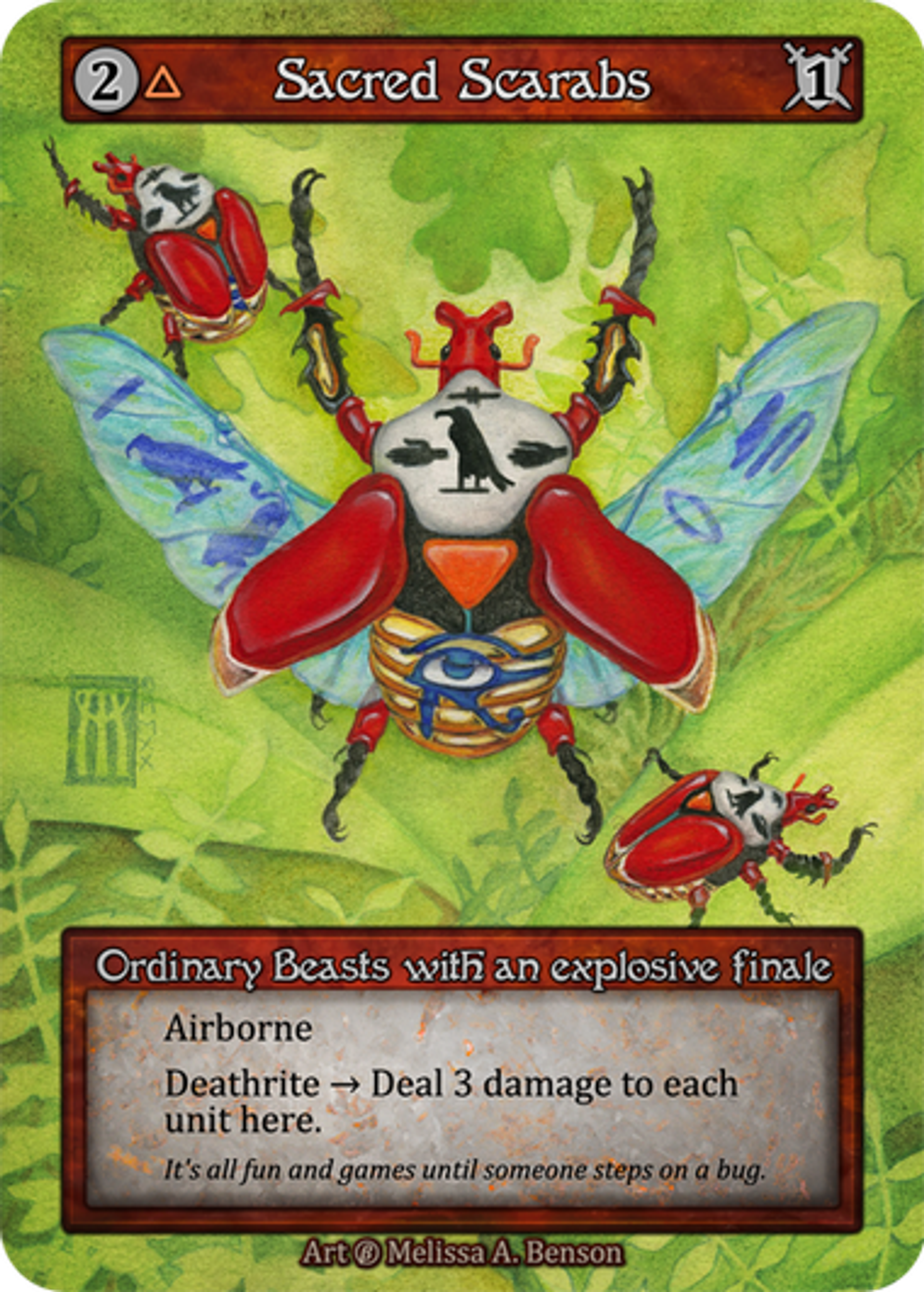 Sacred Scarabs — Beta — Sorcery: Contested Realms