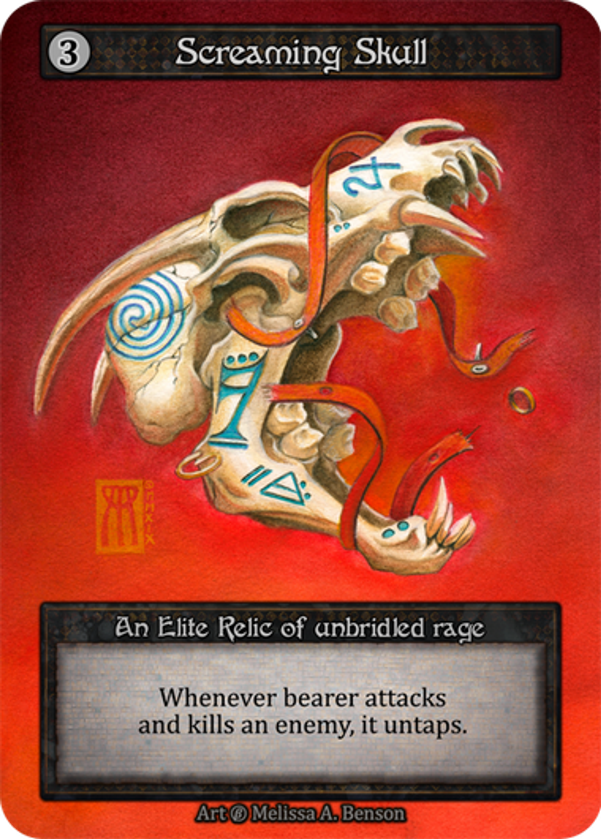 Screaming Skull — Beta — Sorcery: Contested Realms