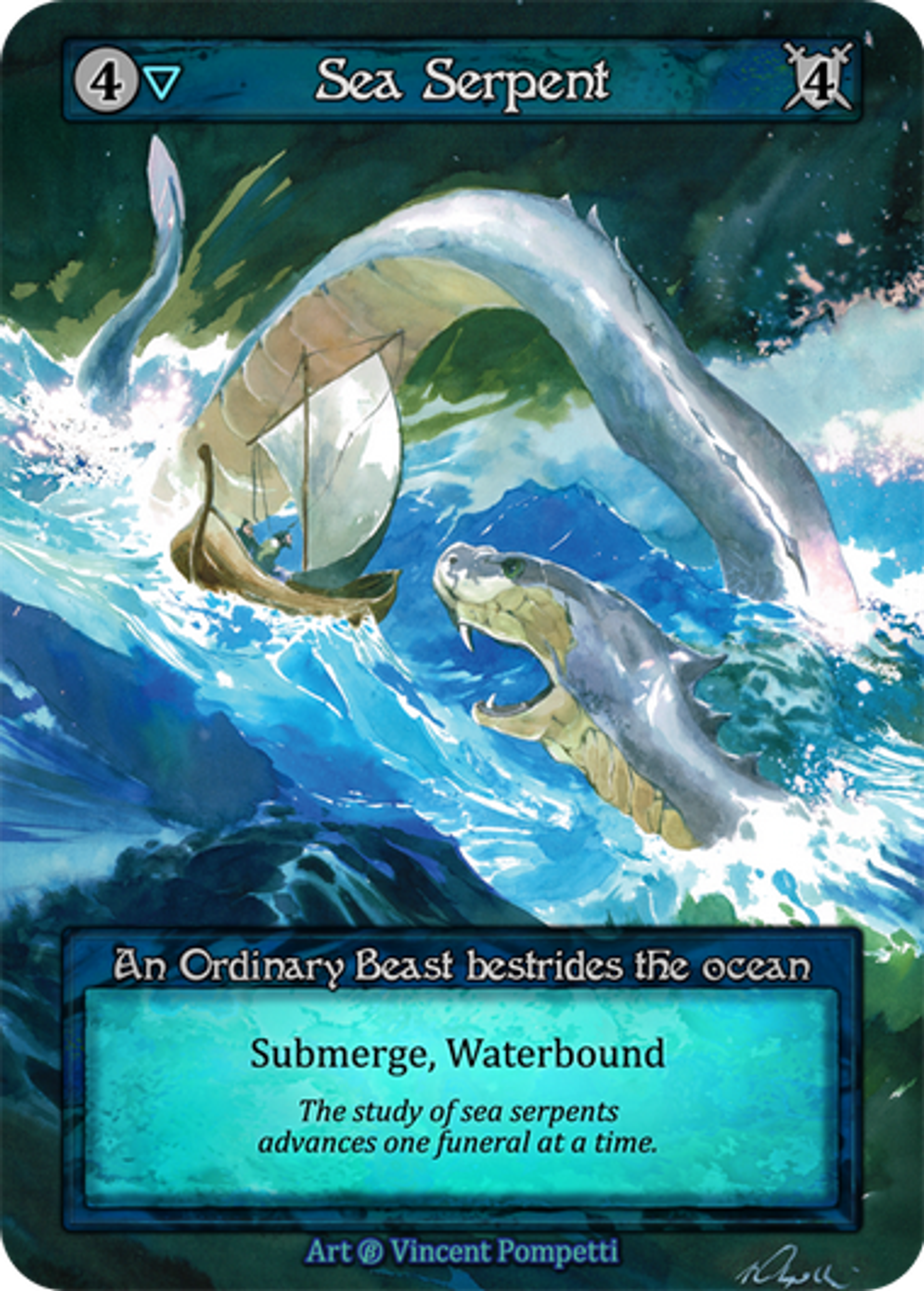 Sea Serpent — Beta — Sorcery: Contested Realm