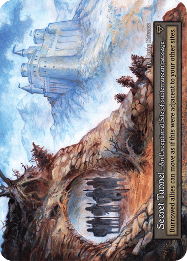 Secret Tunnel — Beta — Sorcery: Contested Realm