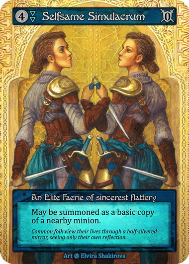 Selfsame Simulacrum from Beta - Sorcery: Contested Realm