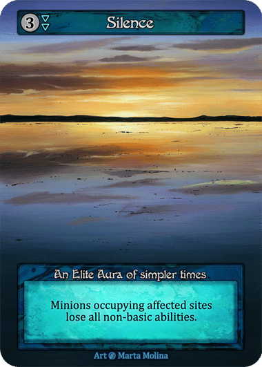 Silence — Beta — Sorcery: Contested Realm