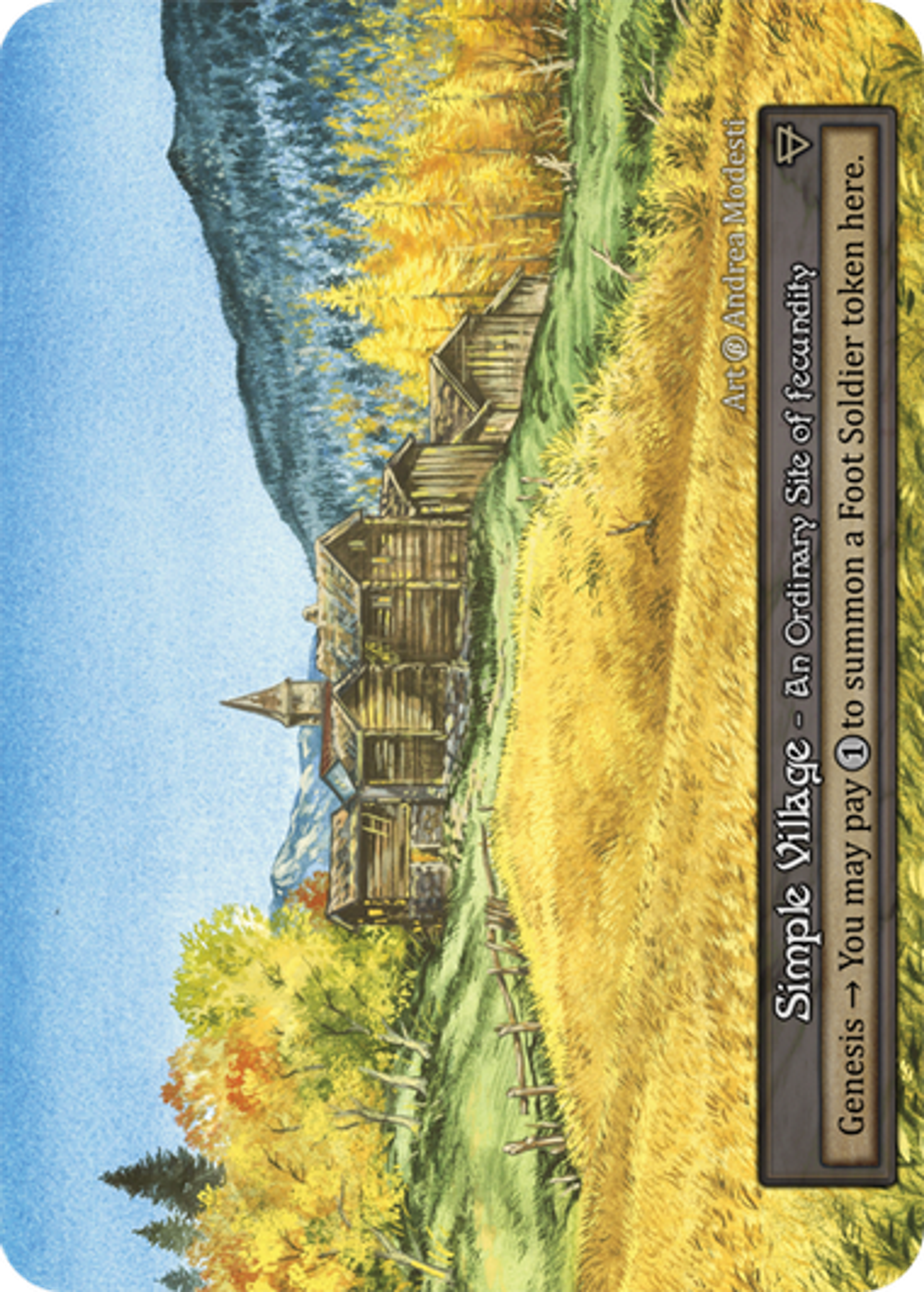 Simple Village — Beta — Sorcery: Contested Realms