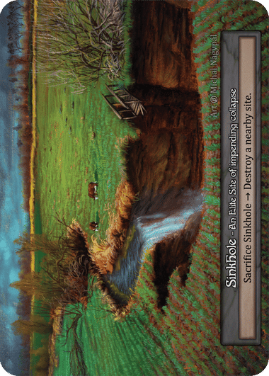 Sinkhole — Beta — Sorcery: Contested Realm