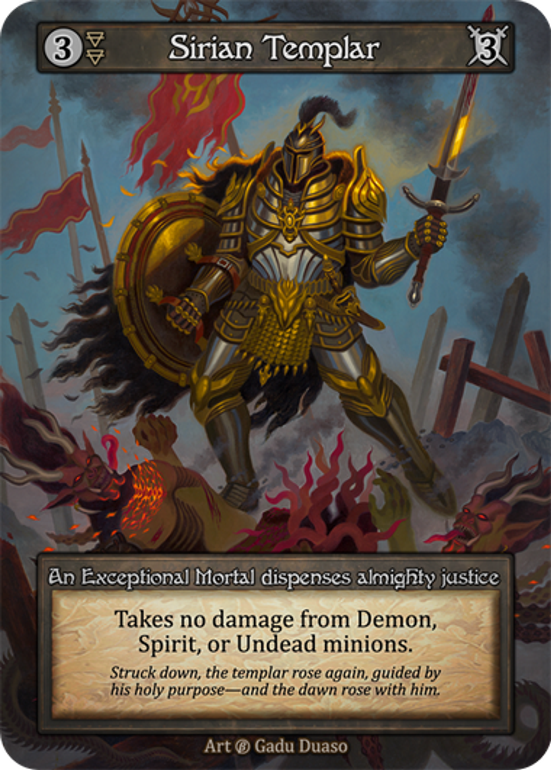 Sirian Templar — Beta — Sorcery: Contested Realms