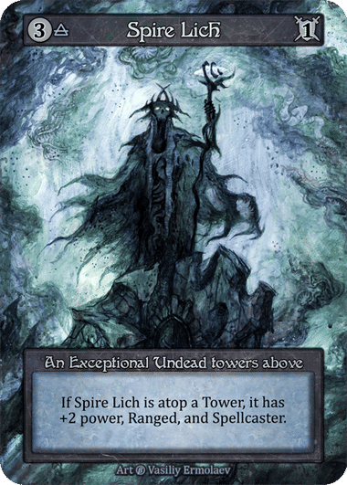 Spire Lich — Beta — Sorcery: Contested Realm