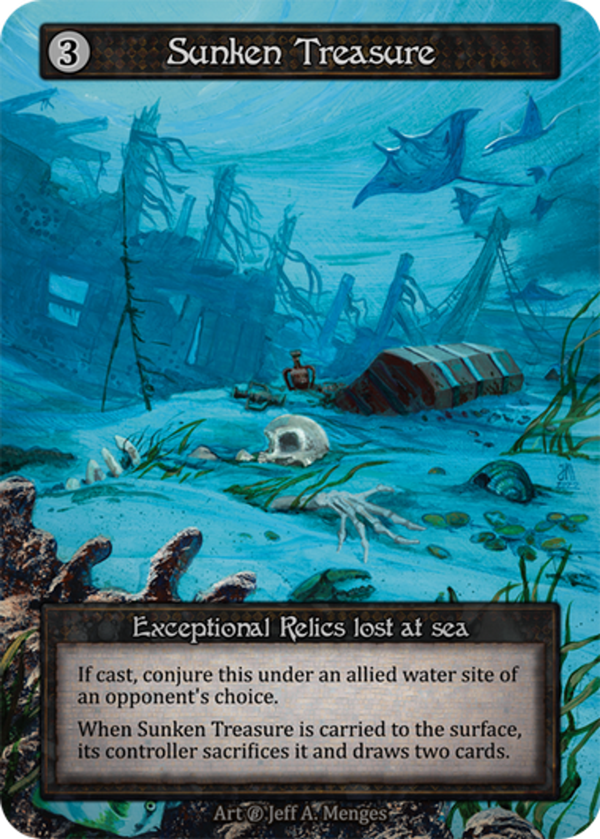Sunken Treasure — Beta — Sorcery: Contested Realm