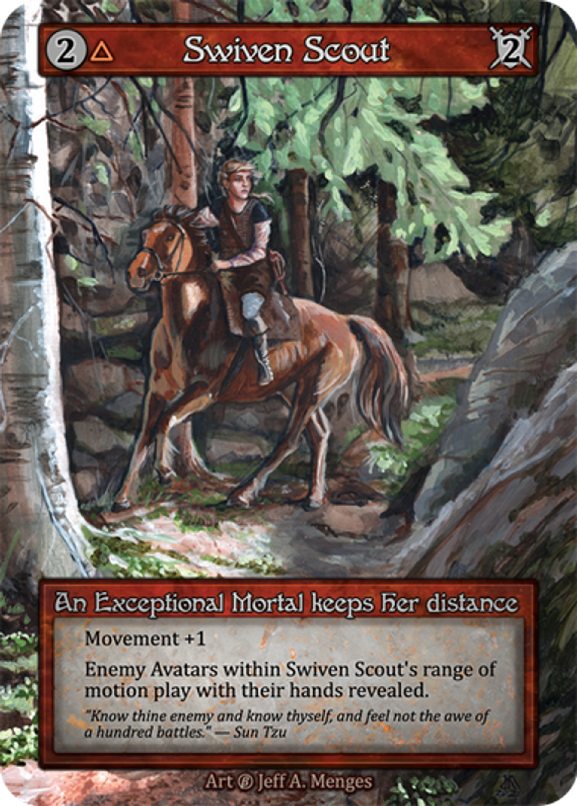 Swiven Scout — Beta — Sorcery: Contested Realm