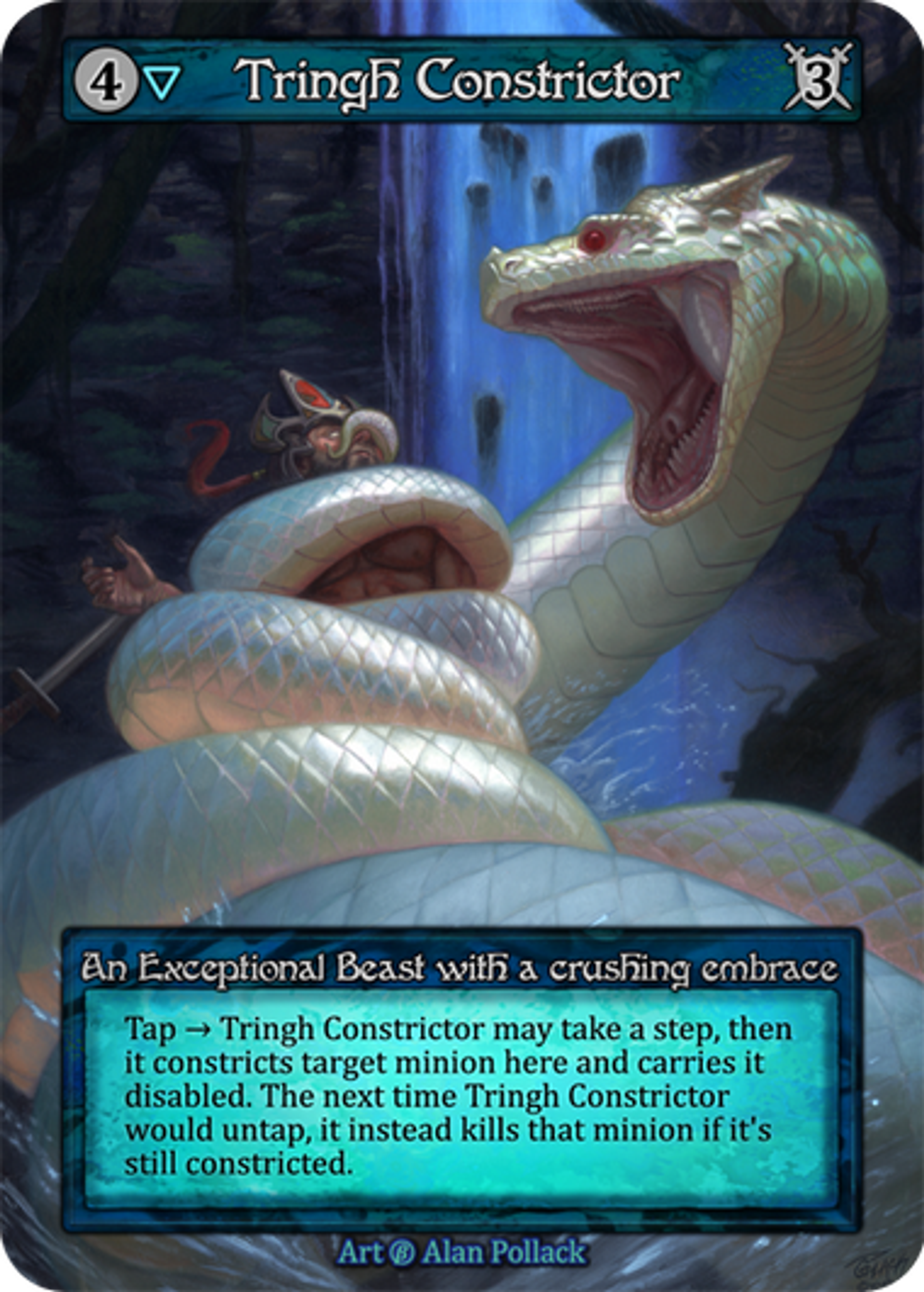 Tringh Constrictor — Beta — Sorcery: Contested Realm
